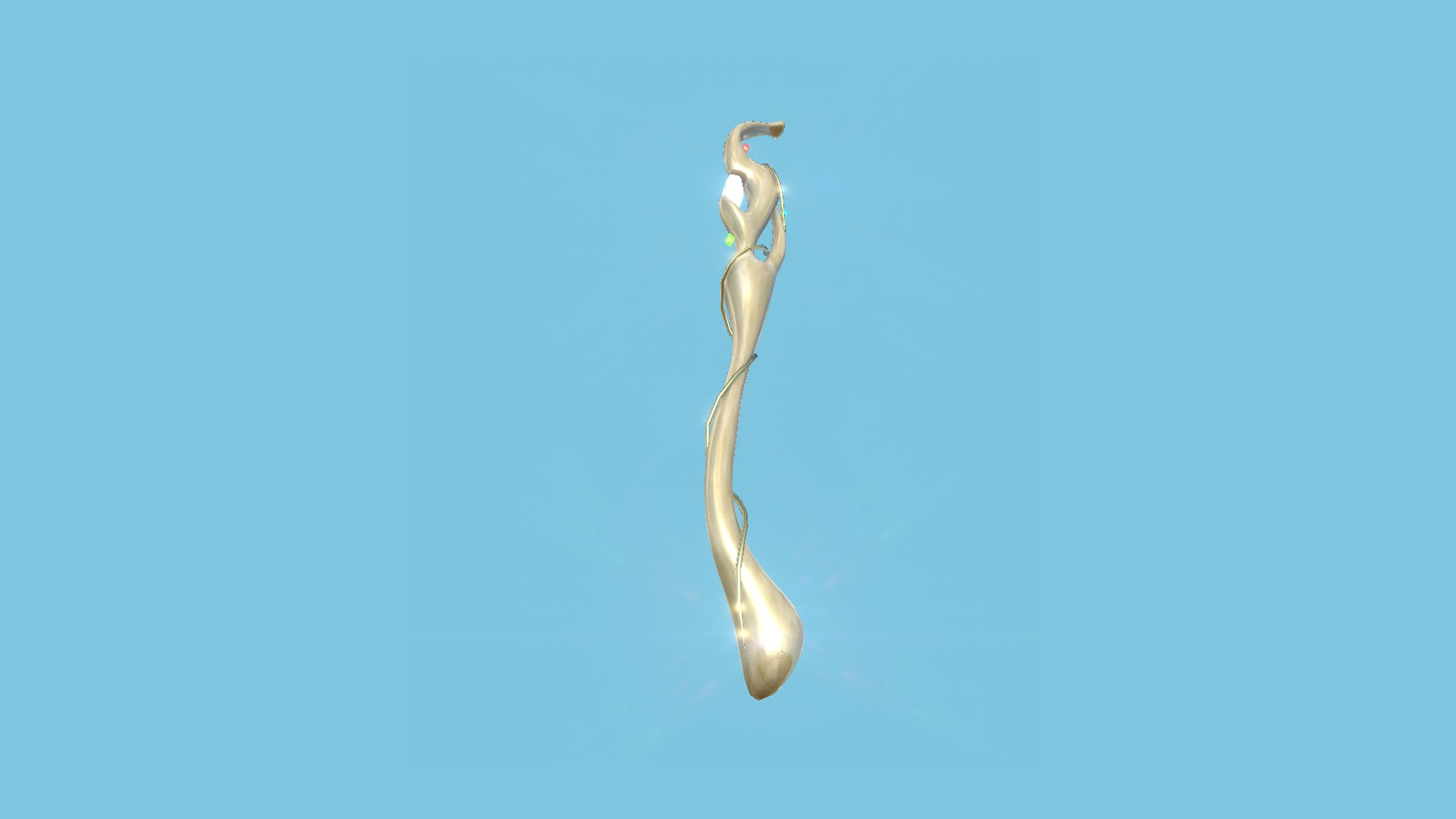 Fantasy Mage Staff 07 Elemental - Medieval Weapon 3D Model - TurboSquid ...