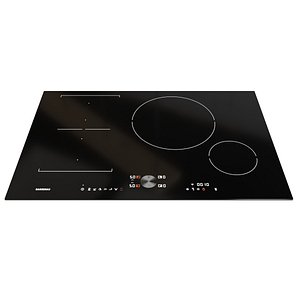 3D model Gaggenau 200 series flex induction cooktop