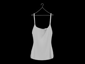hanging women s tank 3D model
