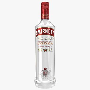 Smirnoff Vodka Bottle
