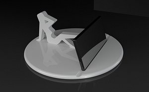 3D printable phone holder model