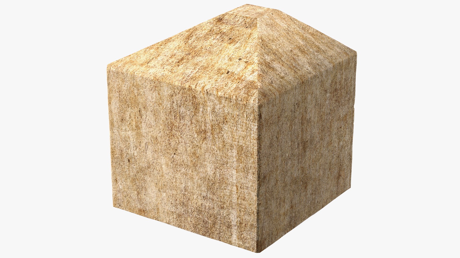 Concrete Anti Tank Obstacle 3D model preview