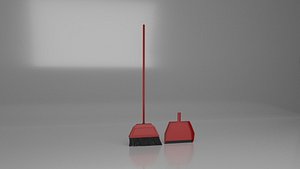 broom and dust pan