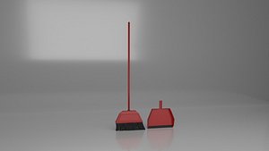 broom and dust pan