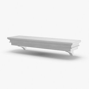 wall-shelf-03---3ft 3D model