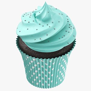 3D Detailed Cupcake