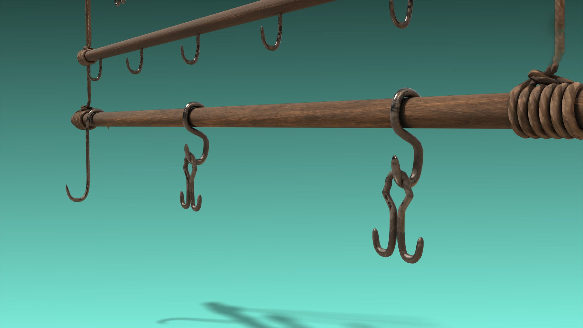 Low-poly meat locker 3D model - TurboSquid 1634040