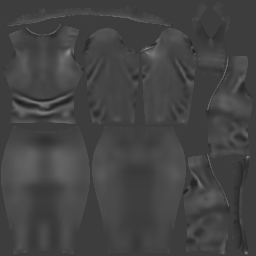 3D Womens Business Suit With Coat Over TurboSquid 1859673