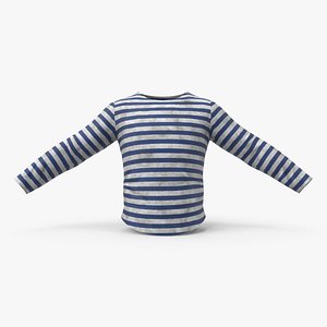 3D Striped T-shirt