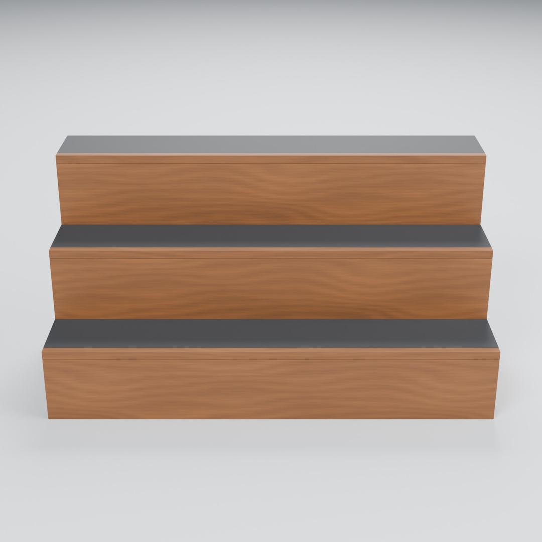 Three-Tier Wooden Product Display - 1260 x 600 x 650 mm model https://p.turbosquid.com/ts-thumb/7Q/pwhM4L/fF/turntable/jpg/1788951437/1920x1080/turn_fit_q99/622cbd577657a29800461cdd2caabeb0007540dd/turntable-1.jpg