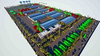 Port Cargo Handling Industrial Aggregation Export Facility