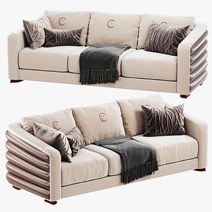 3D Carpanelli Contemporary 43-1 DI31 DESYO 3 seater sofa