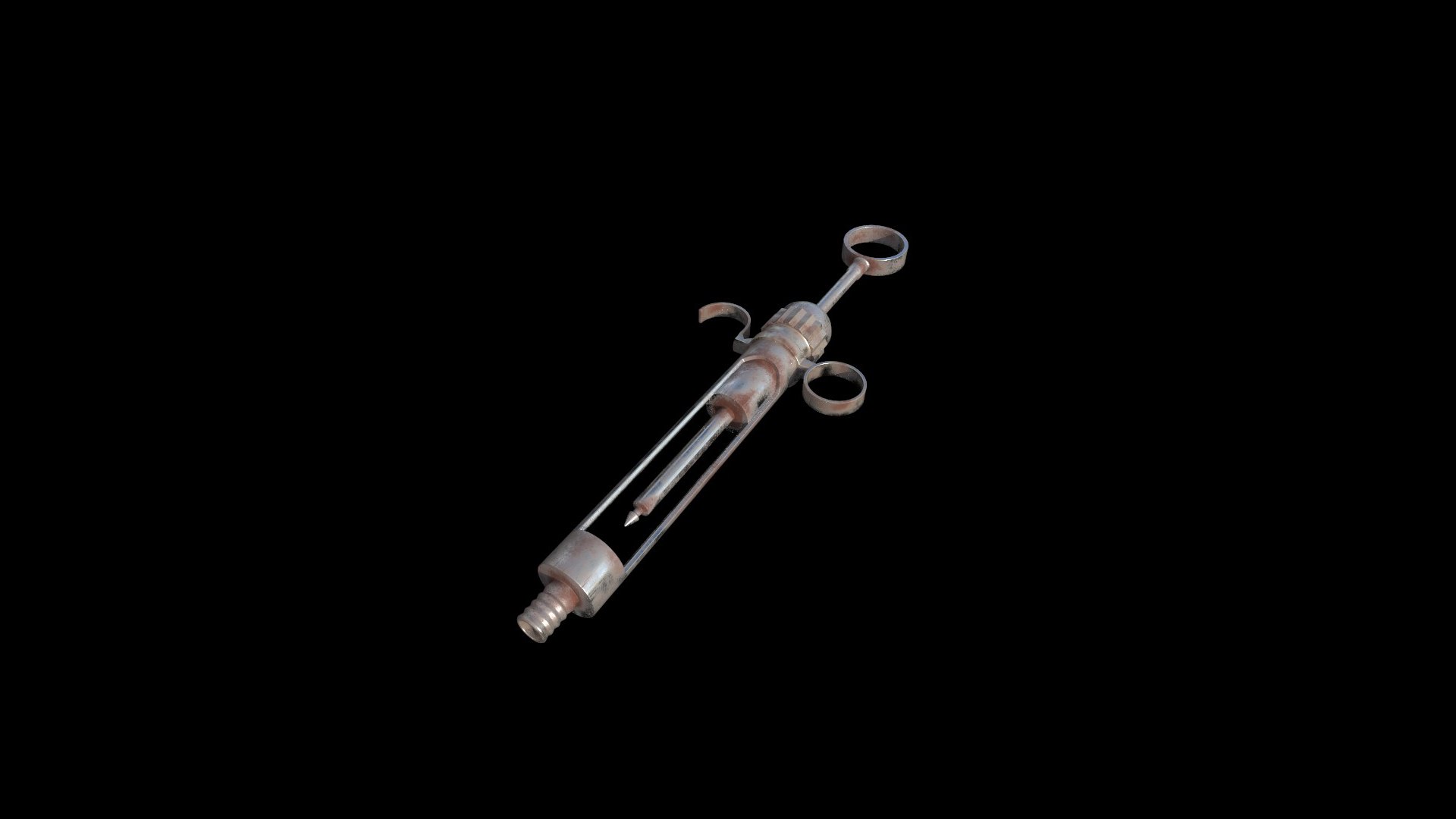 3D model Rusty medical syringe TurboSquid 1989225