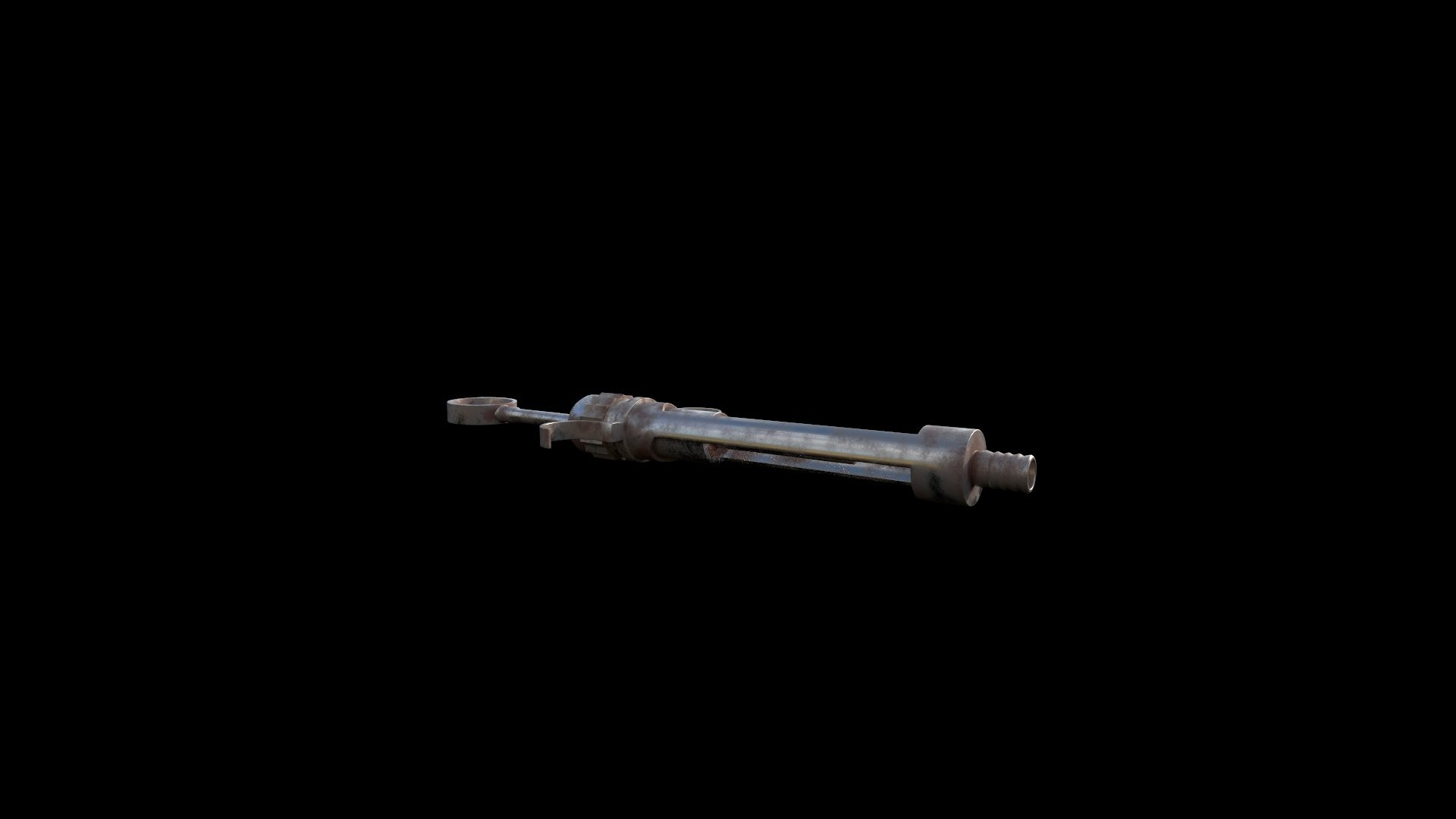 3D model Rusty medical syringe - TurboSquid 1989225