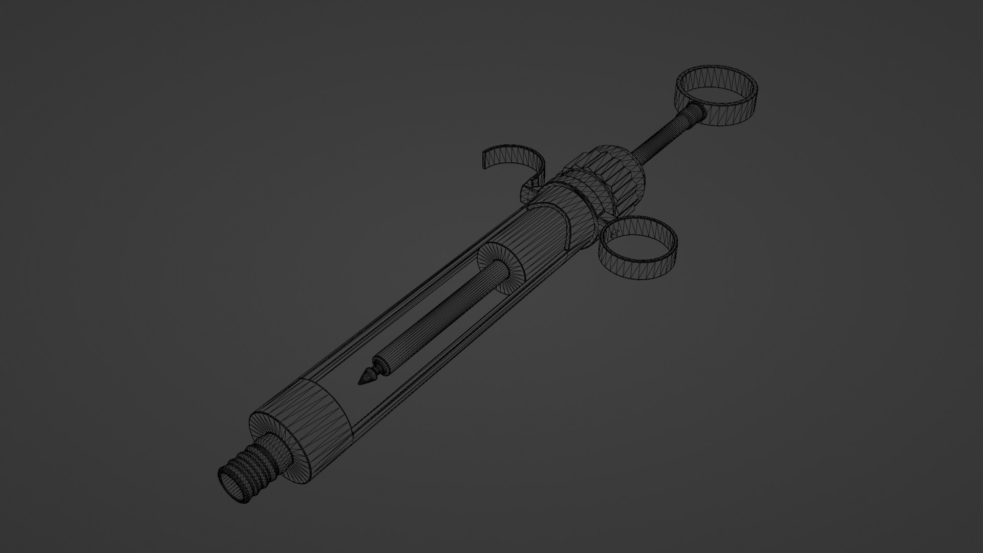 3D model Rusty medical syringe TurboSquid 1989225