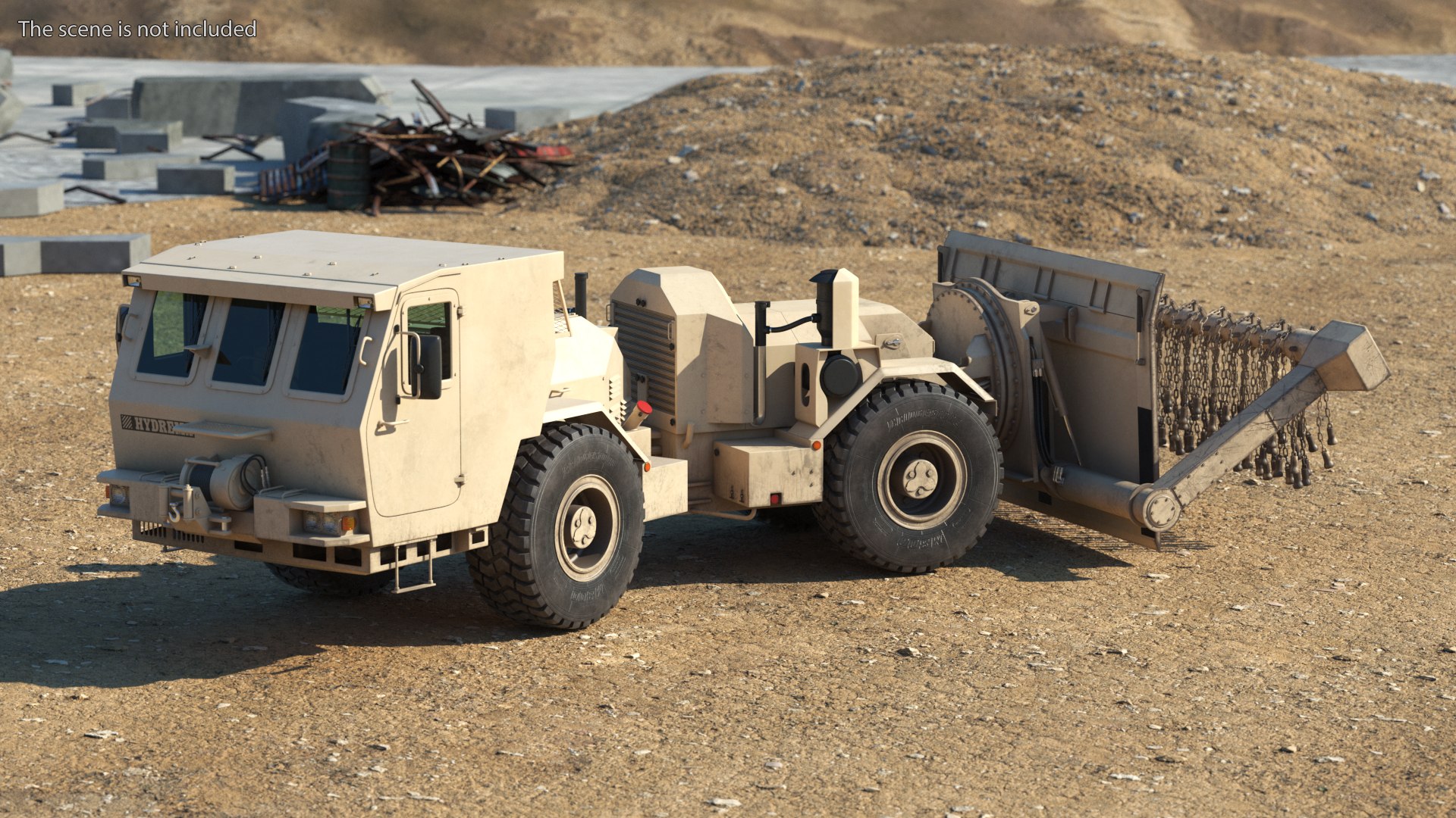 3D model Mine Clearing Vehicle Hydrema 910 Sand Used Rigged https://p.turbosquid.com/ts-thumb/7Q/xXp5iA/5x/mineclearingvehiclehydrema910sandusedrigged3dsmodel004/jpg/1689381850/1920x1080/fit_q87/30e921385255343a2ebbfe04bc74290dea626727/mineclearingvehiclehydrema910sandusedrigged3dsmodel004.jpg