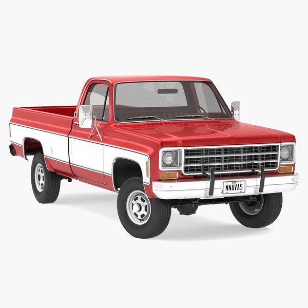 generic 4wd pickup truck 3D model