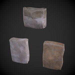 Set of Cement Bags model