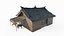 Ancient Asian Architecture Black Tile Cuisine Restaurant