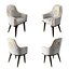 Conjunto de cadeiras e banquetas de cassino premium e luxuoso