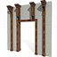 Manor WalkThrough Wooden Frame Door framework rim chassis cradle