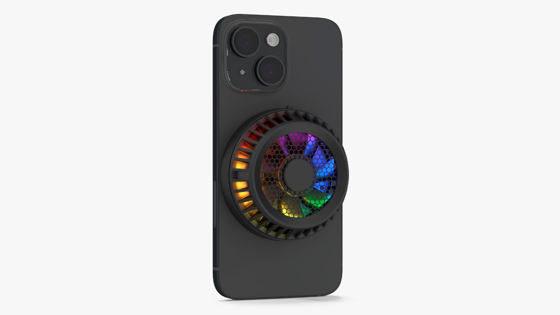IPhone 15 with Cooler Razer 3D model preview