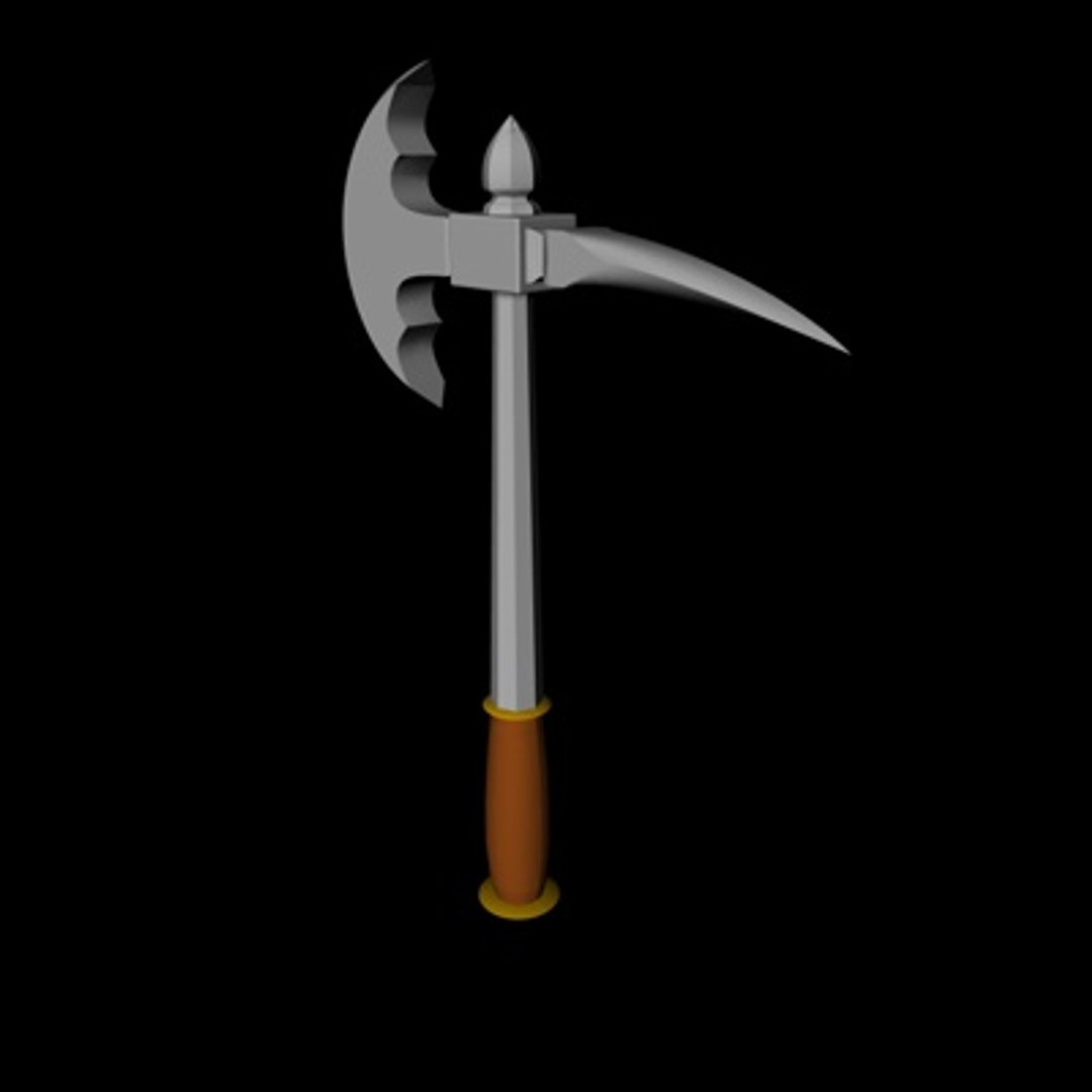 3d model of ax