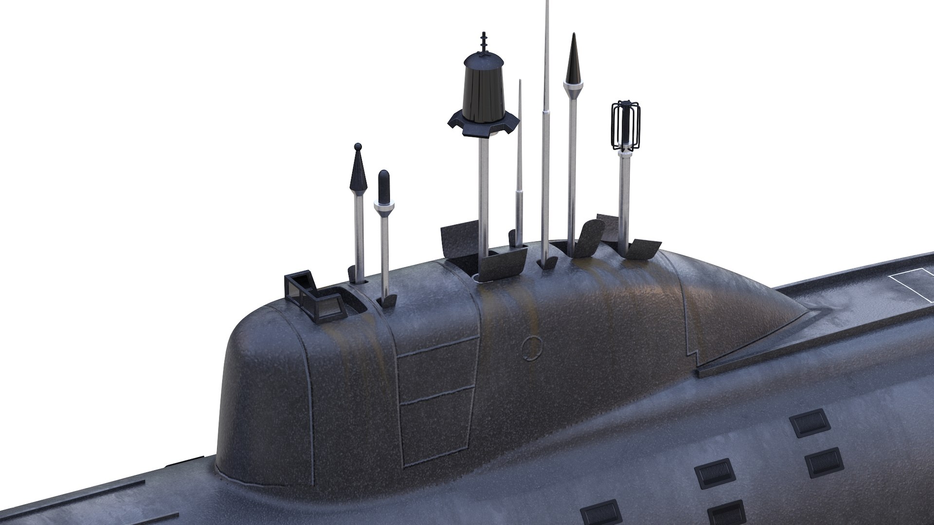 military submarine 3D model https://p.turbosquid.com/ts-thumb/7R/Hhrmcv/6n/nuclearsubmarineakulaclass006/jpg/1610856216/1920x1080/fit_q87/9e0b0fee328214fdc98449a88d066db19ad187c2/nuclearsubmarineakulaclass006.jpg