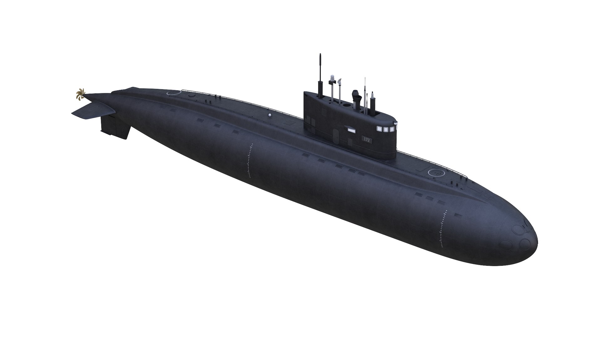 military submarine 3D model https://p.turbosquid.com/ts-thumb/7R/Hhrmcv/Qv/kiloclasssubmarine002/jpg/1610856186/1920x1080/fit_q87/078b084d5132778e6794dab68e29939c170e603c/kiloclasssubmarine002.jpg