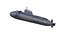Коллекция 7 военных подводных лодок
