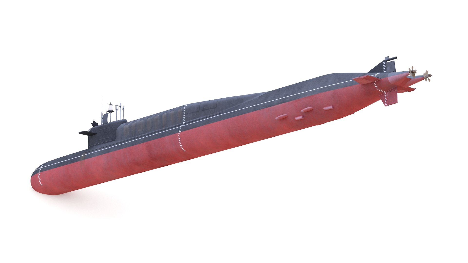 military submarine 3D model https://p.turbosquid.com/ts-thumb/7R/Hhrmcv/un/russiannucleardeltaiv004/jpg/1610856236/1920x1080/fit_q87/eef5a0faa10b20a55feb42b2d662ec11608892cd/russiannucleardeltaiv004.jpg
