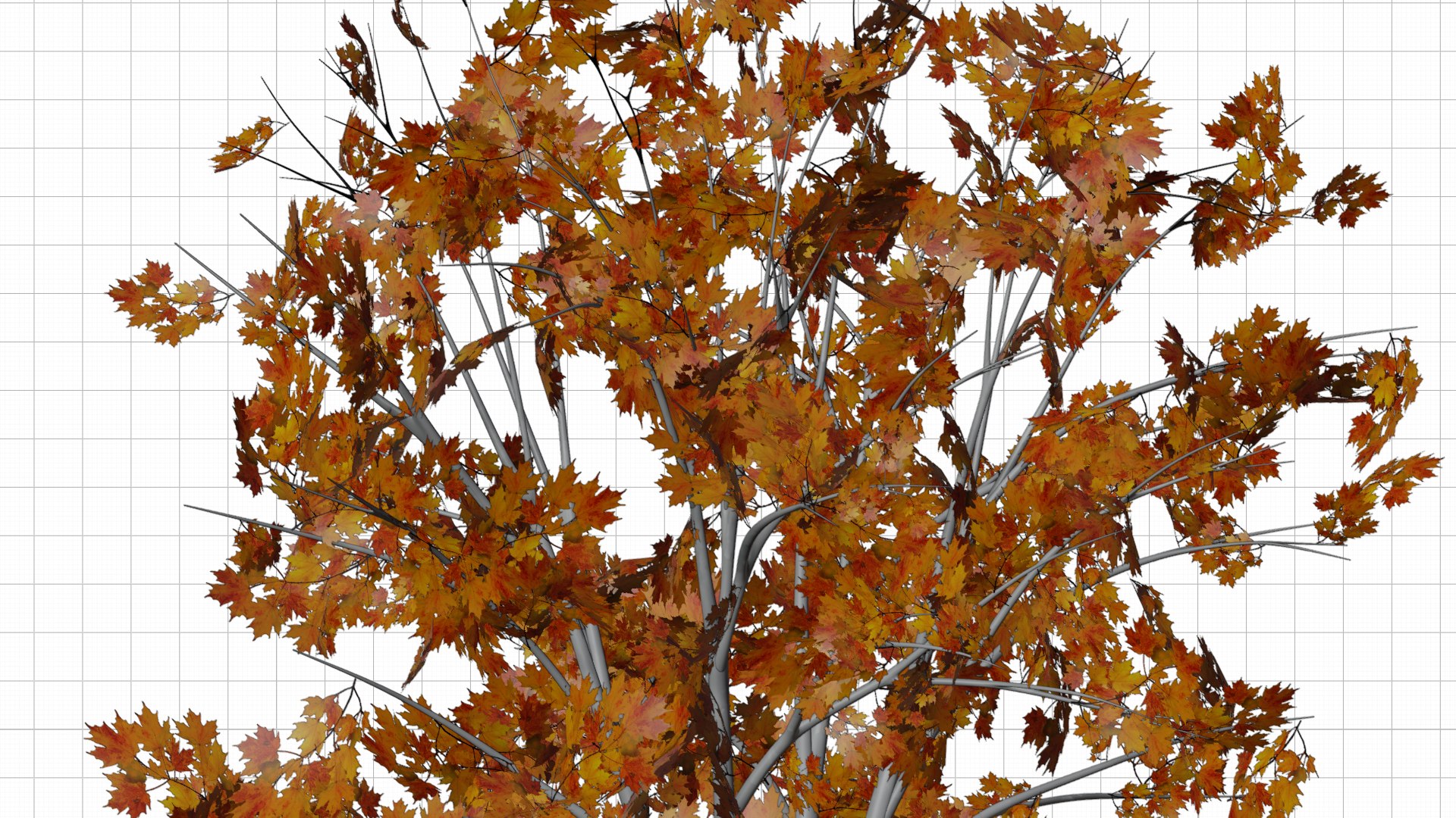 3D Autumn Tree 3D Model - TurboSquid 2466454