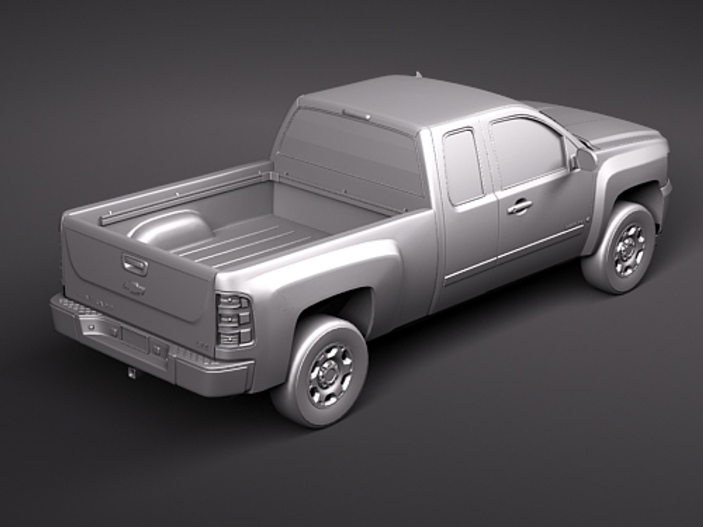 Chevrolet Silverado 2500 Hd 3d Model