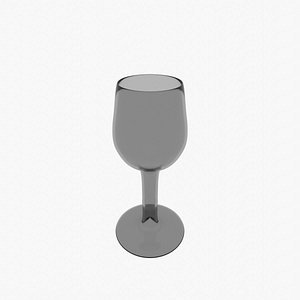 3D 3D Wine glass