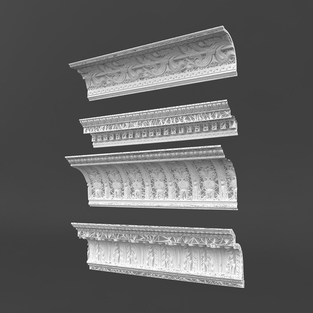 Classic ceiling pattern 06 3D model - TurboSquid 1517154
