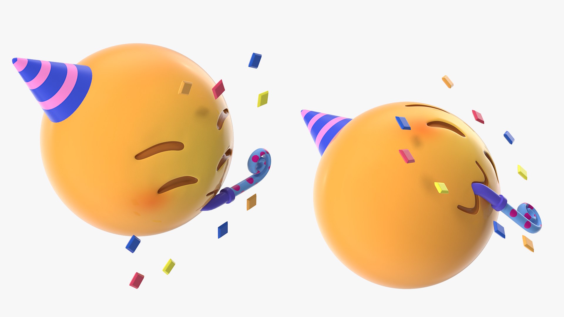 3d Party Face Emoji Turbosquid 1533411