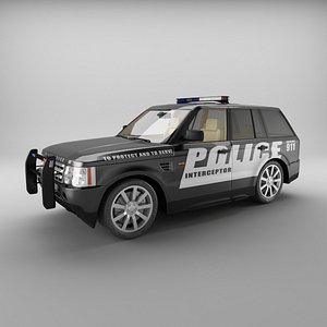3ds range rover sport police