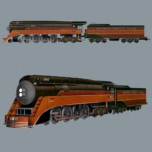train 484 pztr484 3d model