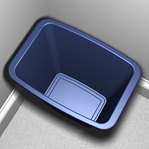 Plastic Trash Can