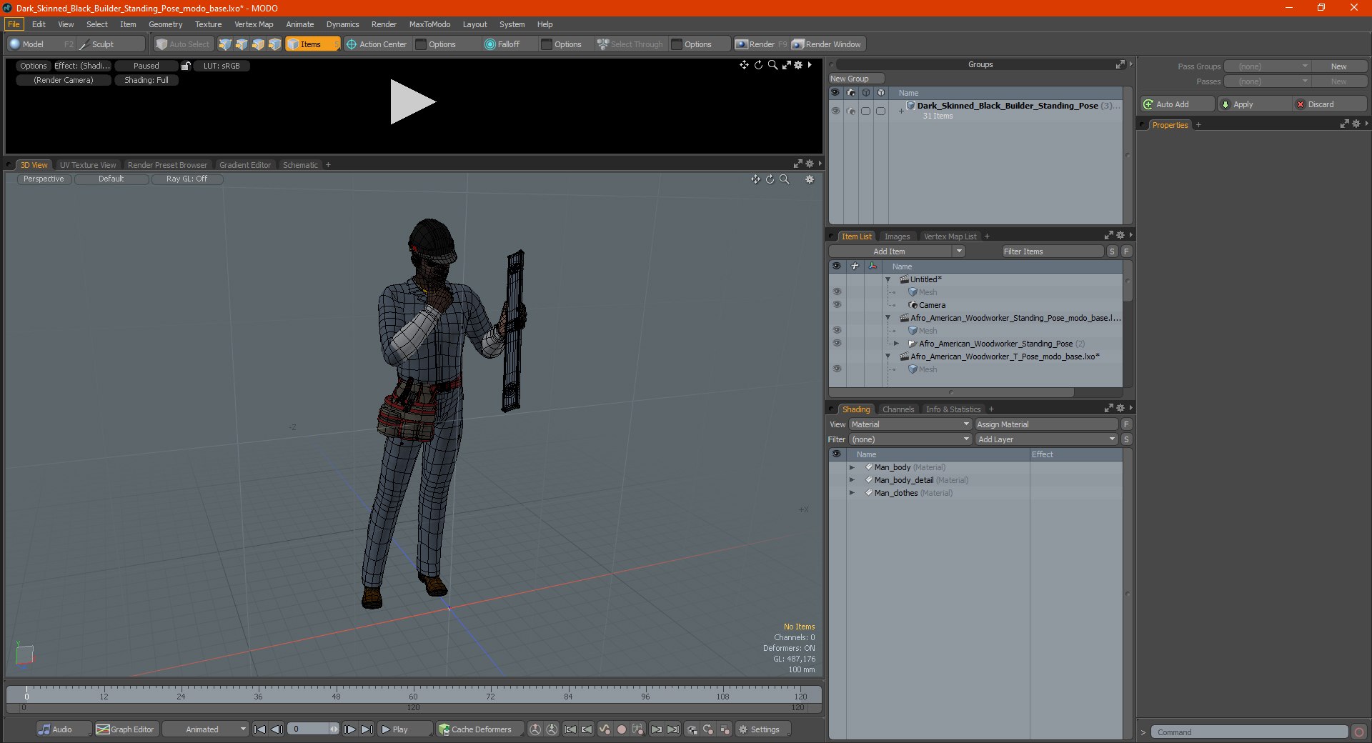 3D Dark Skinned Black Builder Standing Pose model https://p.turbosquid.com/ts-thumb/7R/aFrxEn/c4/darkskinnedblackbuilderstandingpose3dsmodel027/jpg/1625044852/1920x1080/fit_q87/710266894fc238ca69f4b660f2ece10afdc4c165/darkskinnedblackbuilderstandingpose3dsmodel027.jpg