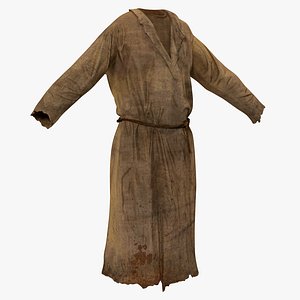 peasant men clothing 3d model