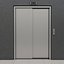 set doors elevators kone 3D model