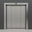 set doors elevators kone 3D model
