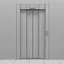 set doors elevators kone 3D model