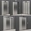 set doors elevators kone 3D model