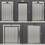 set doors elevators kone 3D model