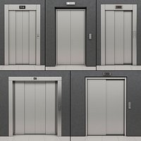 Set of doors for elevators Kone