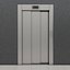 set doors elevators kone 3D model