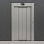 set doors elevators kone 3D model