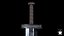 Épée Viking réaliste